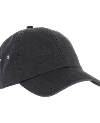 BA529 Big Accessories Washed Baseball Cap in Midnight