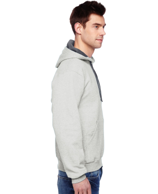 SF76R Fruit of the Loom 7.2 oz. Sofspun™ Hooded  in Oatmeal heather