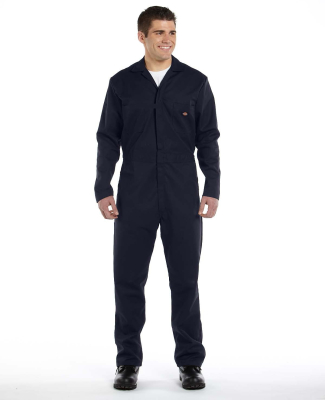 48611 Dickies Men's 7.5 oz. Coverall in Dk navy _s