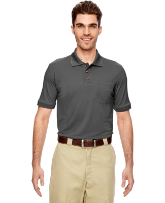 LS404 Dickies 6 oz. Industrial Performance Polo in Charcoal