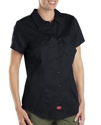 FS574 Dickies 5.25 oz. Ladies' Twill Shirt in Black