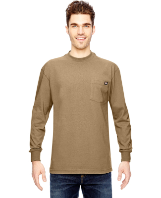 WL450T Dickies 6.75 oz. Heavyweight Work Long-Slee in Desert sand