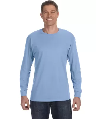 5586 Hanes® Long Sleeve Tagless 6.1 T-shirt - 558 in Light blue