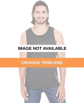 102C Threadfast Apparel Unisex Triblend Tank ORANGE TRIBLEND