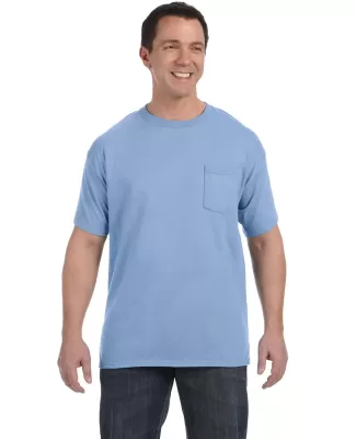 5590 Hanes® Pocket Tagless 6.1 T-shirt - 5590  in Light blue