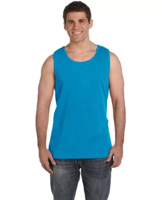 C9360 Comfort Colors Ringspun Garment-Dyed Tank in Sapphire