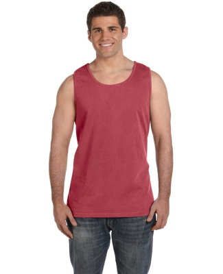 C9360 Comfort Colors Ringspun Garment-Dyed Tank in Crimson