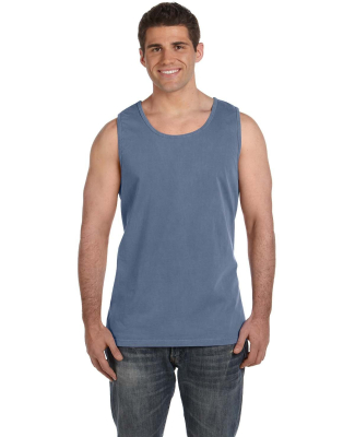 C9360 Comfort Colors Ringspun Garment-Dyed Tank in Blue jean