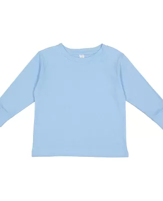 RS3302 Rabbit Skins Toddler Fine Jersey Long Sleev in Light blue
