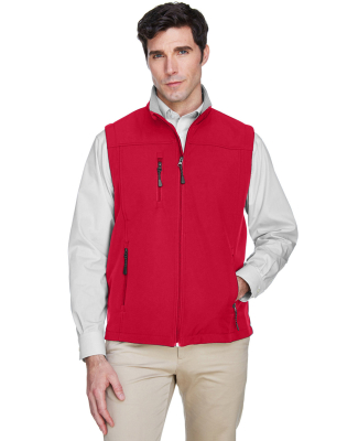 D996 Devon & Jones Men's Soft Shell Vest in Red