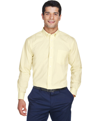 D630 Devon & Jones Men's Crown Collection™ Solid in Transprnt yellow