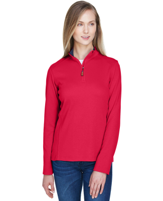 DG479W Devon & Jones Ladies' DRYTEC20™ Performan in Red/ navy/ red