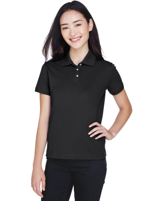 D140SW Devon & Jones Ladies' Solid Perfect Pima In in Black