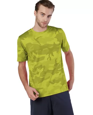 CW22 Champion Sport Performance T-Shirt in Sfty green camo