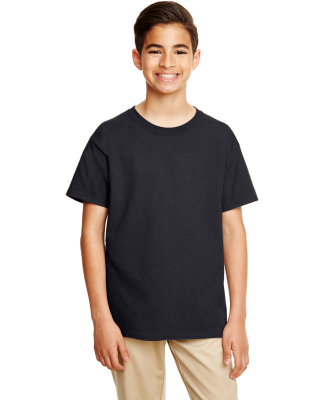 Gildan 64500B SoftStyle Youth Short Sleeve T-Shirt in Black