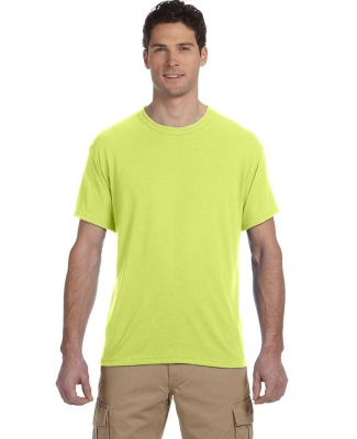 Jerzees 21MR Dri-Power Sport Short Sleeve T-Shirt in Safety green