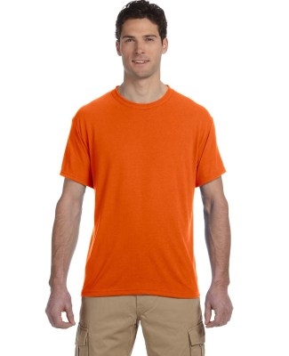 Jerzees 21MR Dri-Power Sport Short Sleeve T-Shirt in Safety orange