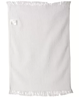 Carmel Towel Company C1118 Fringed Towel in White