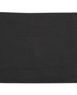 Carmel Towel Company C1518 Velour Hemmed Towel BLACK