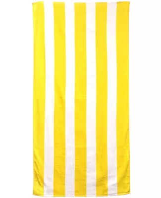 Carmel Towel Company C3060 Velour Beach Towel in Sunlight cabana