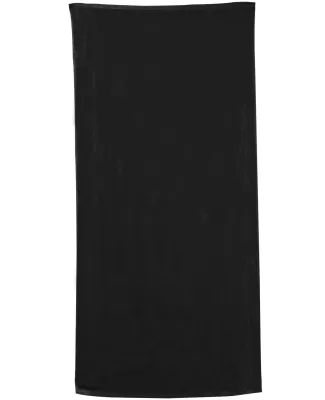 Carmel Towel Company C3060 Velour Beach Towel in Black