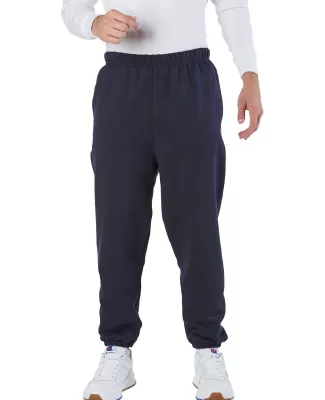 Champion RW10 Reverse Weave Sweatpants with Pocket in Navy