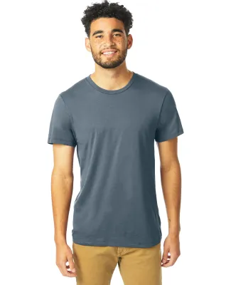 Alternative 6005 Organic Crewneck T-Shirt in Earth ocean