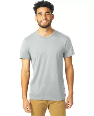 Alternative 6005 Organic Crewneck T-Shirt in Earth grey