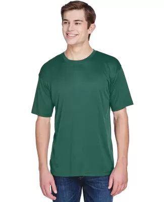 UltraClub 8620 Men's Cool & Dry Basic Performance  FOREST GREEN