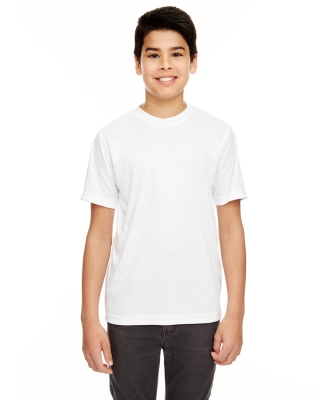 UltraClub 8620Y Youth Cool & Dry Basic Performance WHITE