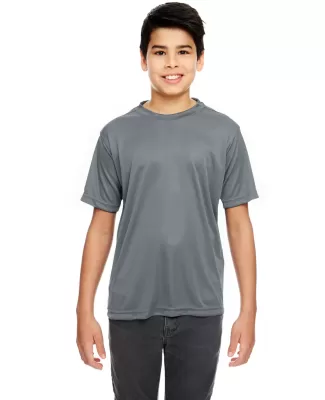 UltraClub 8620Y Youth Cool & Dry Basic Performance CHARCOAL