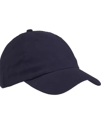 Big Accessories BX001Y Youth Youth 6-Panel Brushed in Navy