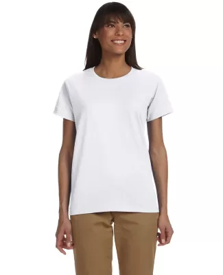 2000L Gildan Ladies' 6.1 oz. Ultra Cotton® T-Shir in White