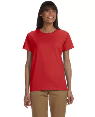 2000L Gildan Ladies' 6.1 oz. Ultra Cotton® T-Shir in Red