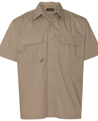 DRI DUCK 4463 Utility Short Sleeve Ripstop Shirt ROPE