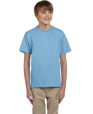 3931B Fruit of the Loom Youth 5.6 oz. Heavy Cotton in Light blue