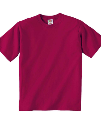 3931B Fruit of the Loom Youth 5.6 oz. Heavy Cotton in Cardinal