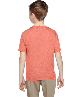 3931B Fruit of the Loom Youth 5.6 oz. Heavy Cotton in Retro hth coral