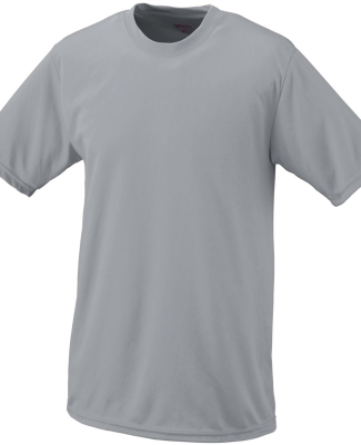 790 Augusta Mens Wicking Tee  in Silver grey