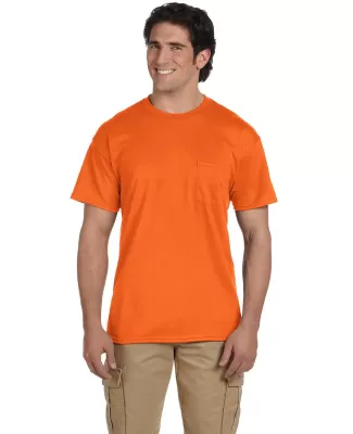 8300 Gildan 5.6 oz. Ultra Blend® 50/50 Pocket T-S in S orange
