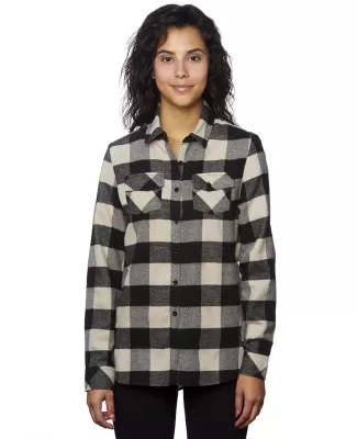 Burnside 5210 Women's Yarn-Dyed Long Sleeve Flannel Shirt Catalog