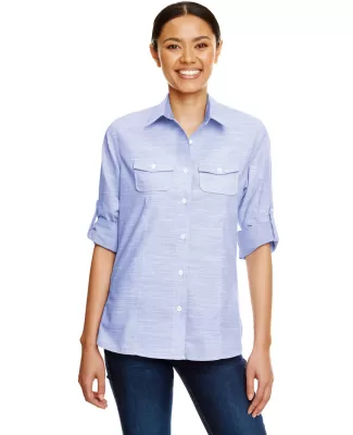 Burnside 5247 Women's Textured Solid Long Sleeve Shirt Catalog