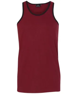 Burnside 9111 Heathered Tank Top HEATHER RED