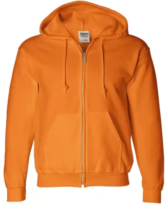 G126 Gildan 9.3 oz. Ultra Blend® 50/50 Full-Zip H S ORANGE