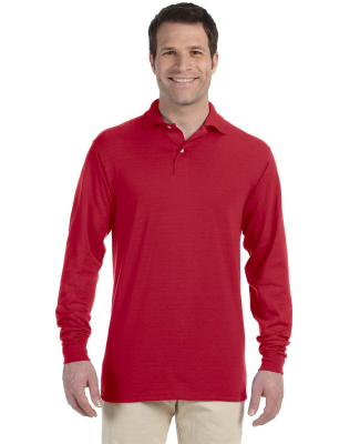 Jerzees 437MLR SpotShield Long Sleeve Jersey Sport in True red