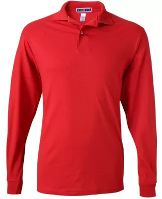 Jerzees 437MLR SpotShield Long Sleeve Jersey Sport TRUE RED