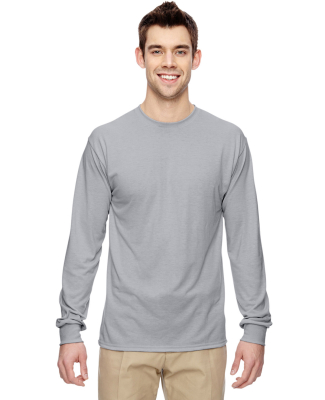 Jerzees 21MLR Dri-Power Sport Long Sleeve T-Shirt in Silver