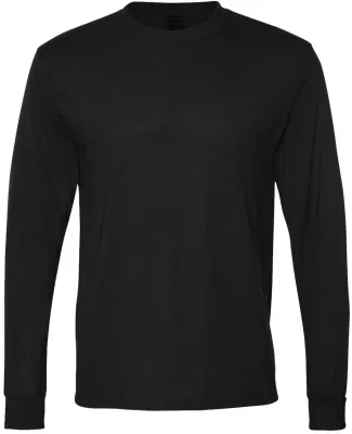 Jerzees 21MLR Dri-Power Sport Long Sleeve T-Shirt BLACK