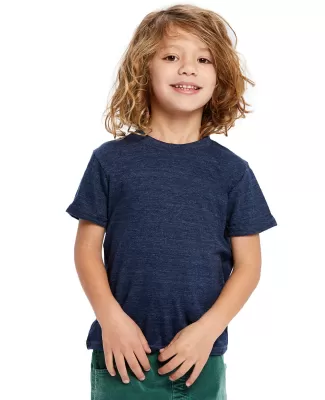 Toddler Tri-Blend Crewneck T-Shirt in Tri navy