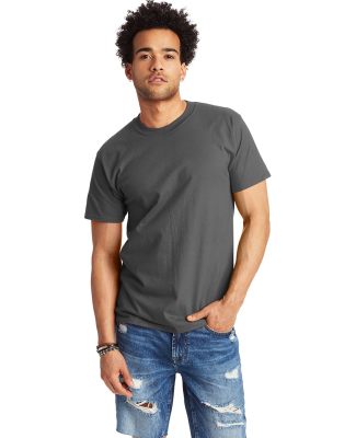 Hanes 518T Beefy-T Tall T-Shirt in Smoke gray
